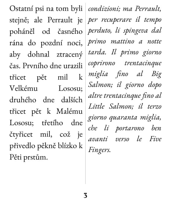 Una pagina con impaginazione doppia colonna
