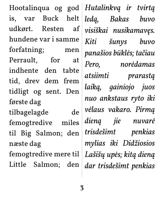 Puslapis – du stulpeliai