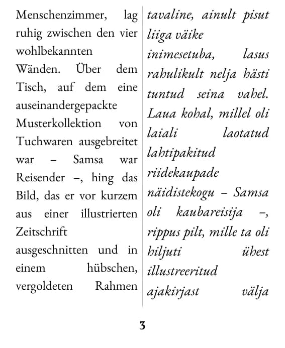 Näidislehekülg: kaksikveerg