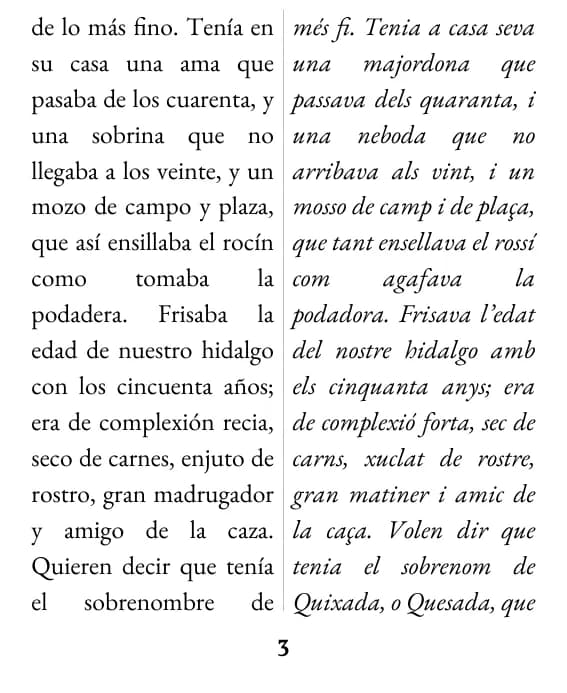 Pàgina d'exemple (doble columna)