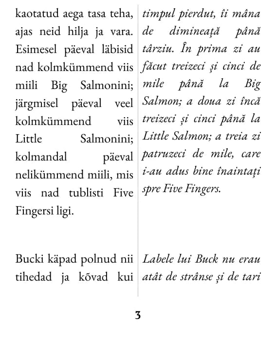 Exemplu de pagină (coloană dublă)
