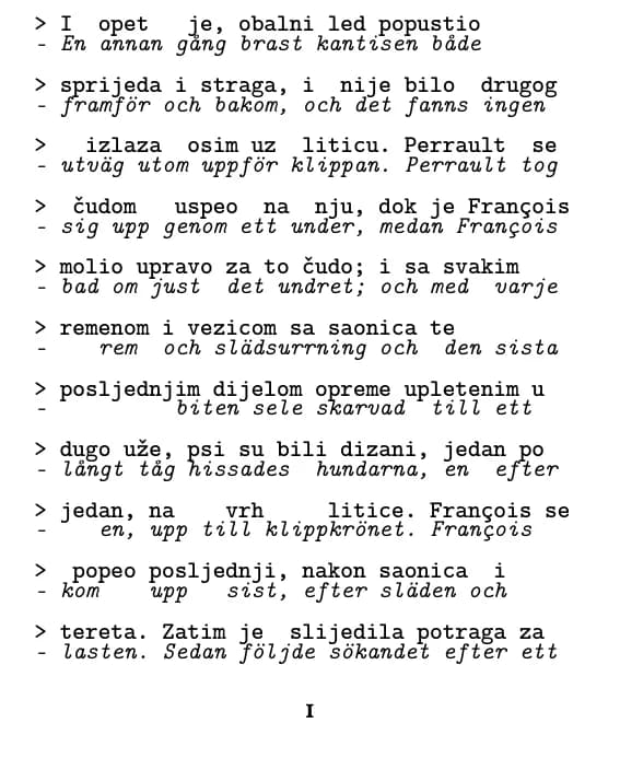 Exempelsida (rad för rad)