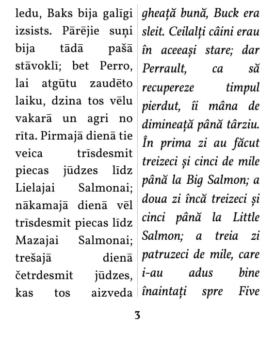 Exemplu de pagină (coloană dublă)
