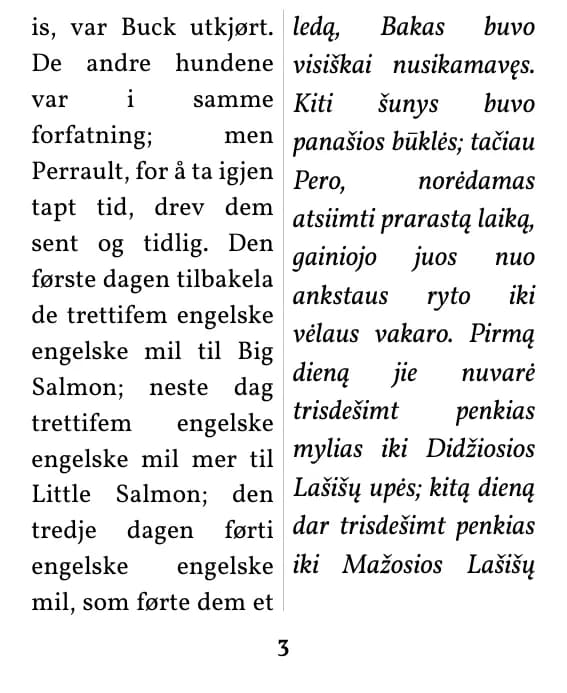 Puslapis – du stulpeliai
