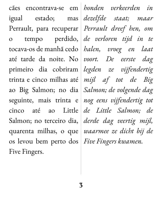 Voorbeeldpagina (dubbele kolom)