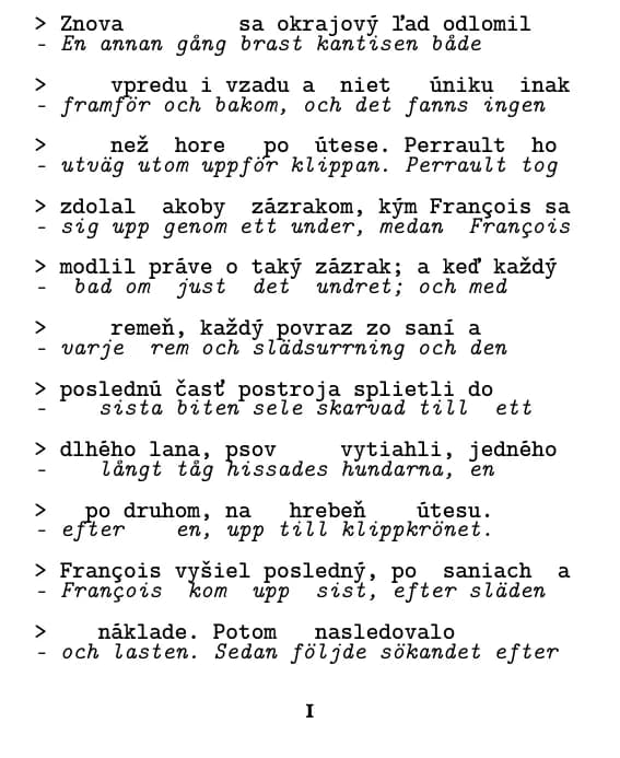 Exempelsida (rad för rad)