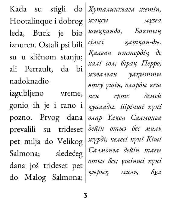 «қос баған» беттеуіндегі бет