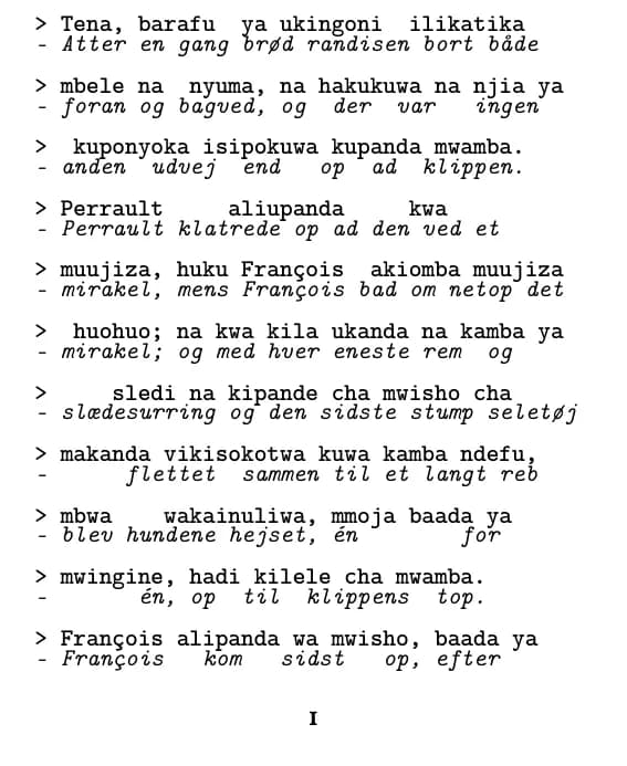Eksempelside (linje for linje)