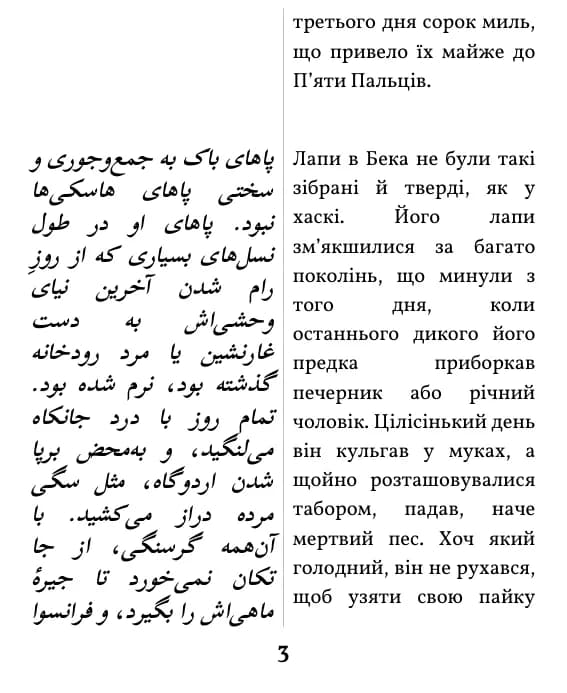 یک صفحه با صفحه‌آرایی ستون دوتایی