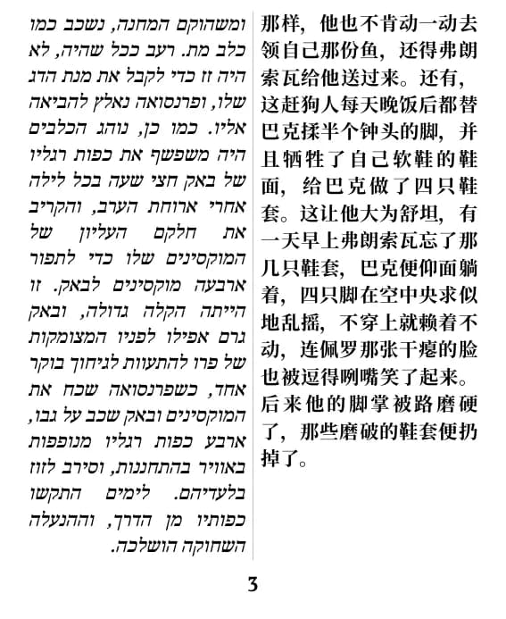 עמוד בתצוגת עמודה כפולה