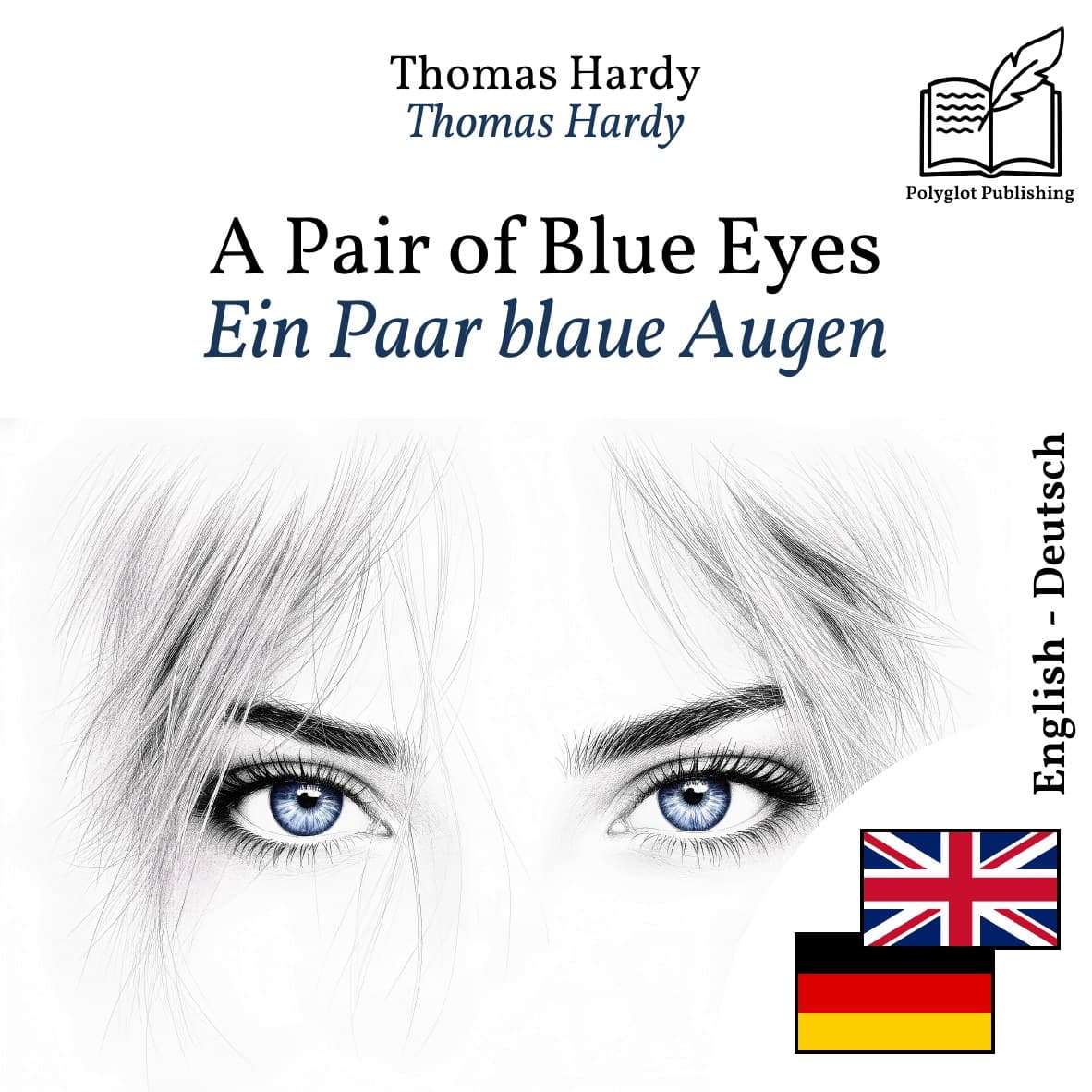 Ein Paar blaue Augen